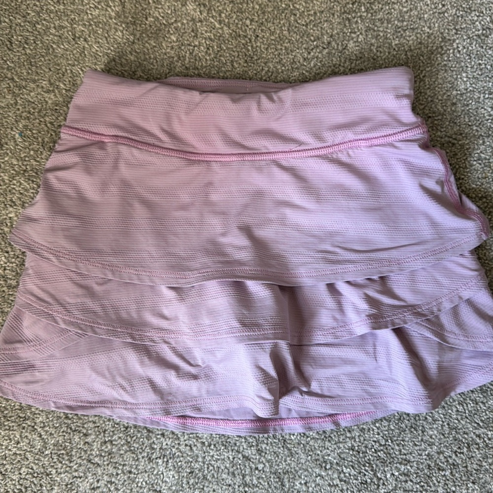 Athleta Girl pink tennis skirt size 7.
